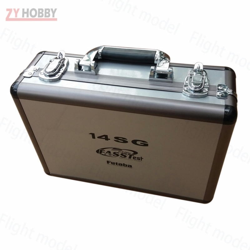 Portable Carry Aluminum Case for Futaba 14SG 10C 8FG 10J 8J T6K, Anti Oxidation