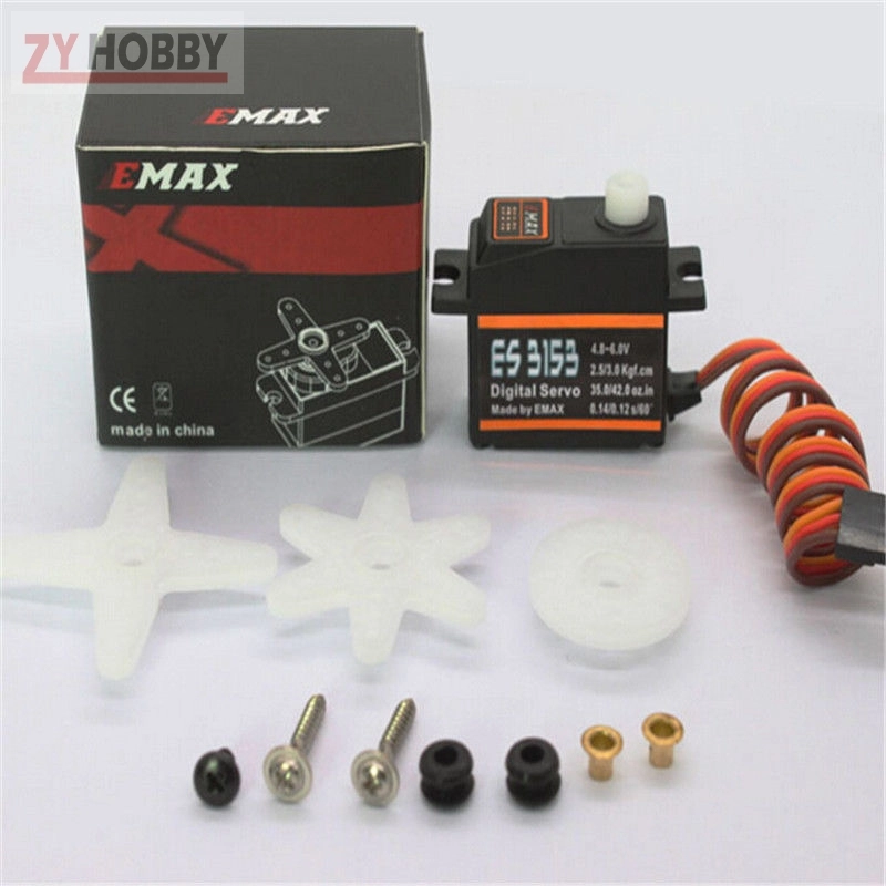 Emax ES3153 Digital Mini Servo 17g 3.0kg 0.11sec 4.8V-6V For RC Helicopter Airplane Part