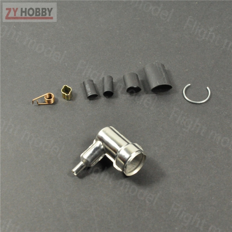 Rcexl Spark Plug Caps and Boots for NGK BMR6A 14MM KIT RC Engine