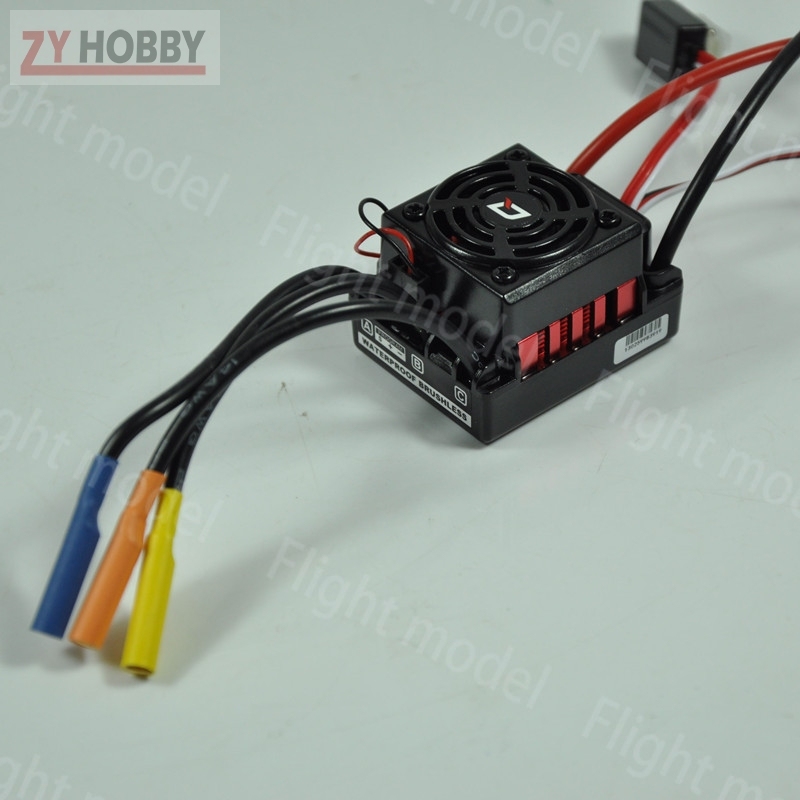 Hobbywing QuicRun 60A Waterproof ESC QUICRUN-WP-10BL60 Electric Speed Controller For 1/10 Sport Touring Car Buggy Monster Truggy