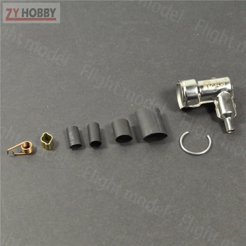 Rcexl Spark Plug Caps and Boots for NGK BMR6A 14MM KIT RC Engine