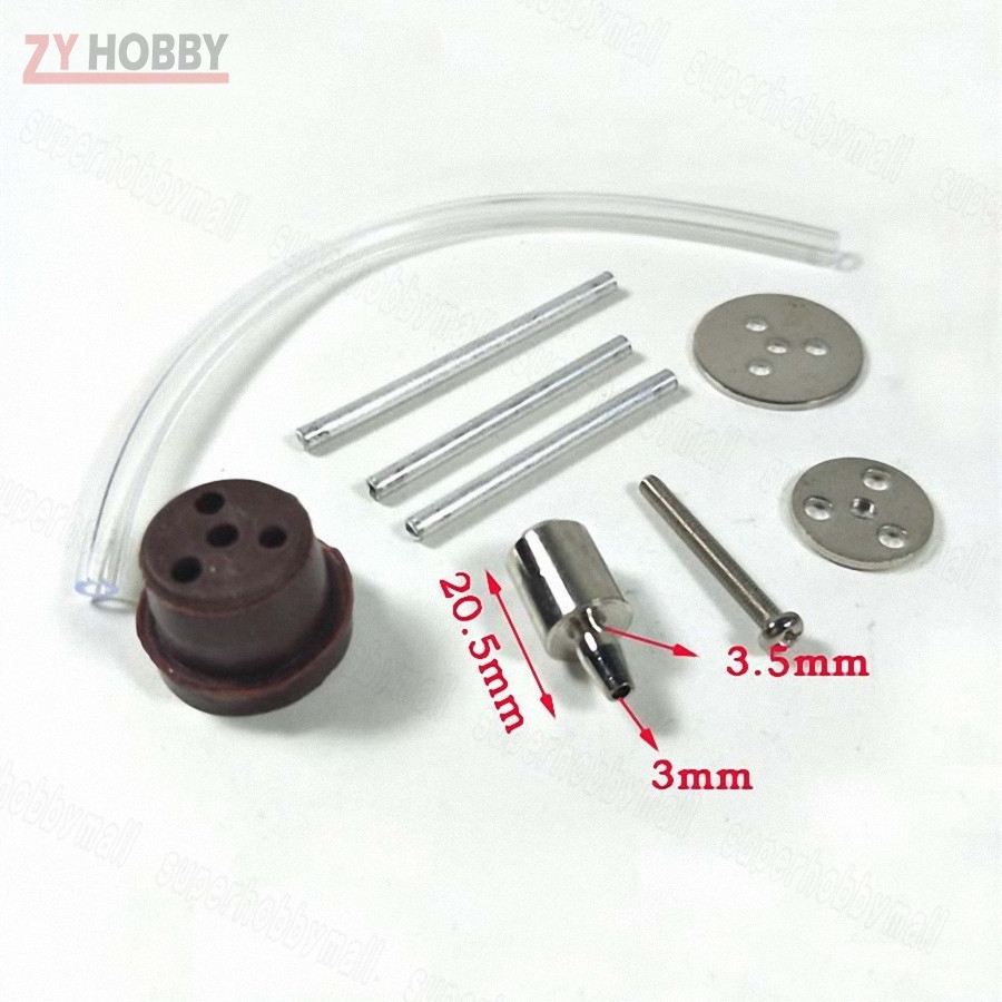 1 Set Fuel Tank Accessories for 90cc to 380cc Gas Airplane Fuel Tank