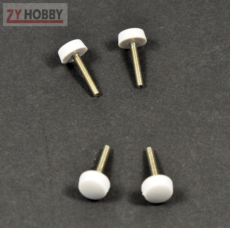 10pcs/set M3*L20mm Canopy Screw Multi-functional Hand Thumb Tightening Screw For RC Airplane