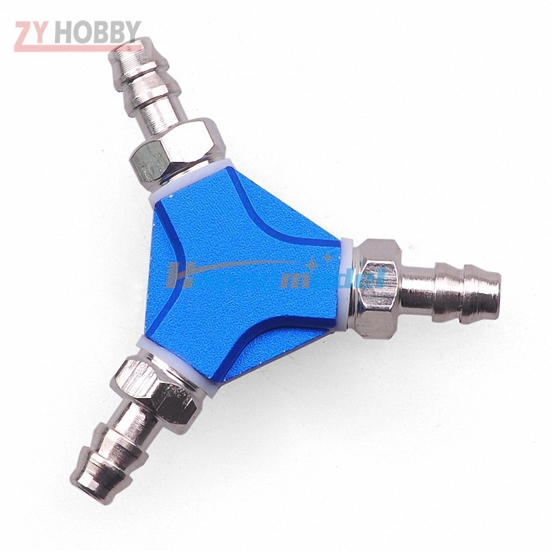 CNC Universal Oil Nozzel Three Direct Link 3 Way Joint For Gasoline Engine Air System