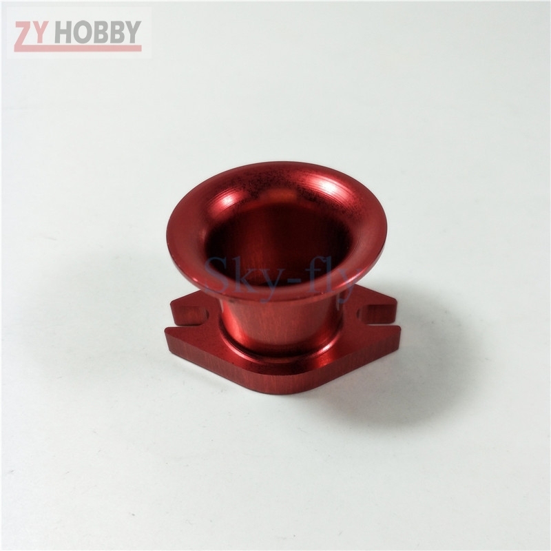 Zyhobby Aluminum alloy Air Horn Inlet For DLE30/ DLE50/ DLE55/ Zenoah G80 and All CRRC Gas Engine