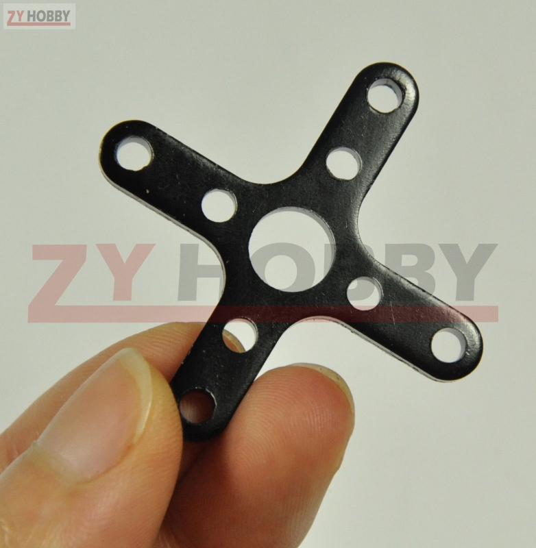 1pc Outrunner Propeller Metal Motor Mount For GT22 BL22 Series Cross holder Black