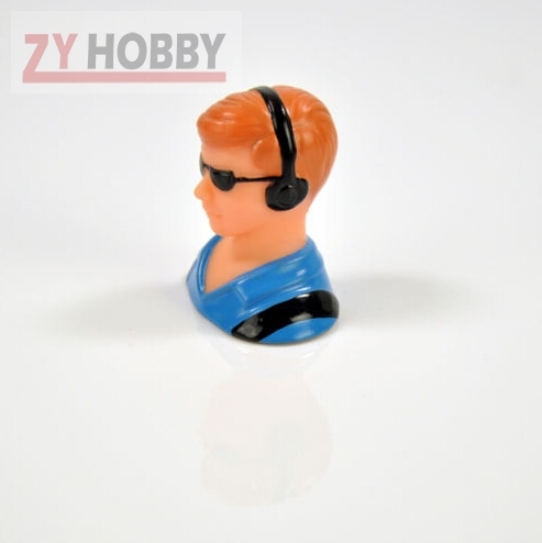 Zyhobby 1/10 Scale Figure Pilots Model With Headset&amp;Glass For RC Airplane Accessories Hobby