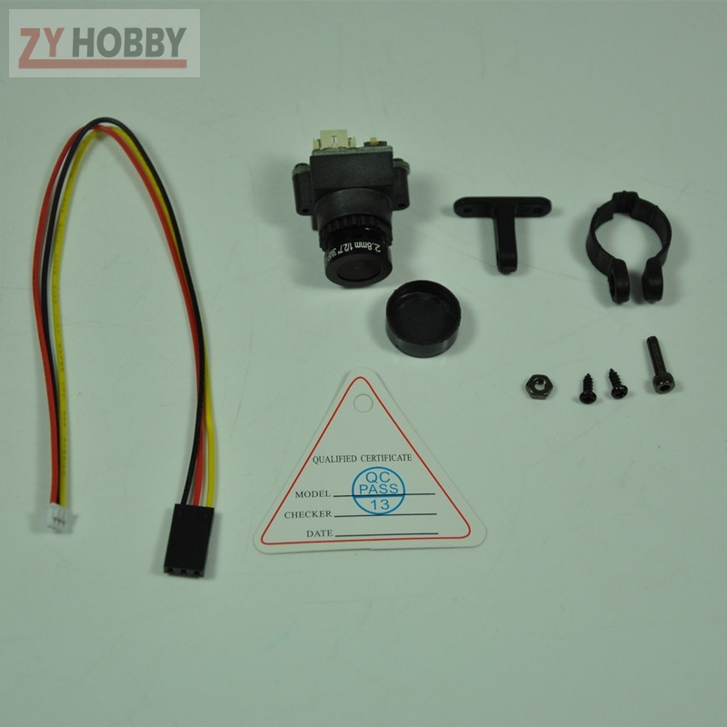 Zyhobby Super Light 1000TVL HD Mini  FPV Camera Lens With Angle Adjustable Holder For QAV250 210 Racer