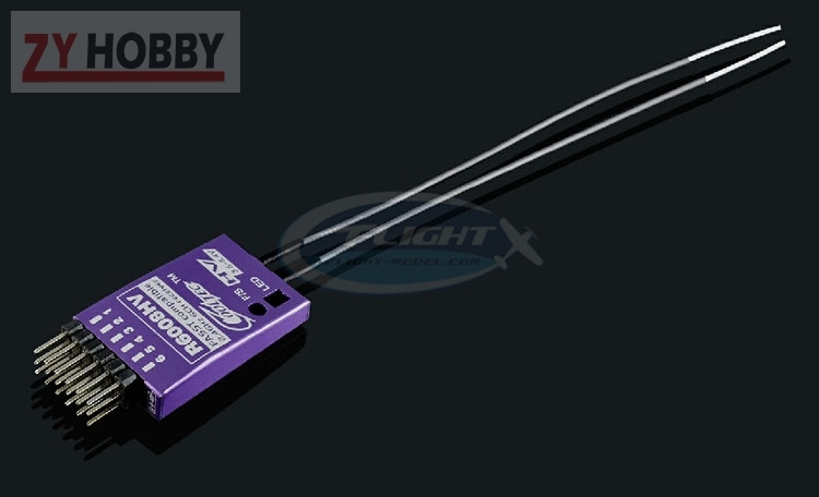 New 2.4G R6008HV-2 6CH Compatible Receiver For Fixed Wing Airplane Helicopter RC Car Boat