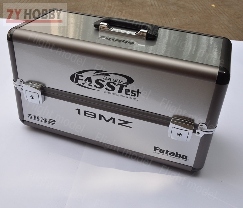 Double Layer Easy Carry Aluminum Case For Futaba 18MZ 10C 8FG 8J T6K 14SG 10J