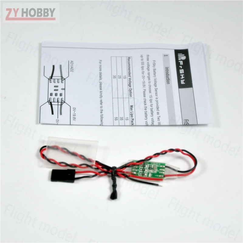 FrSky Telemetry System Accessories FBVS-01 Battery Voltage Sensor
