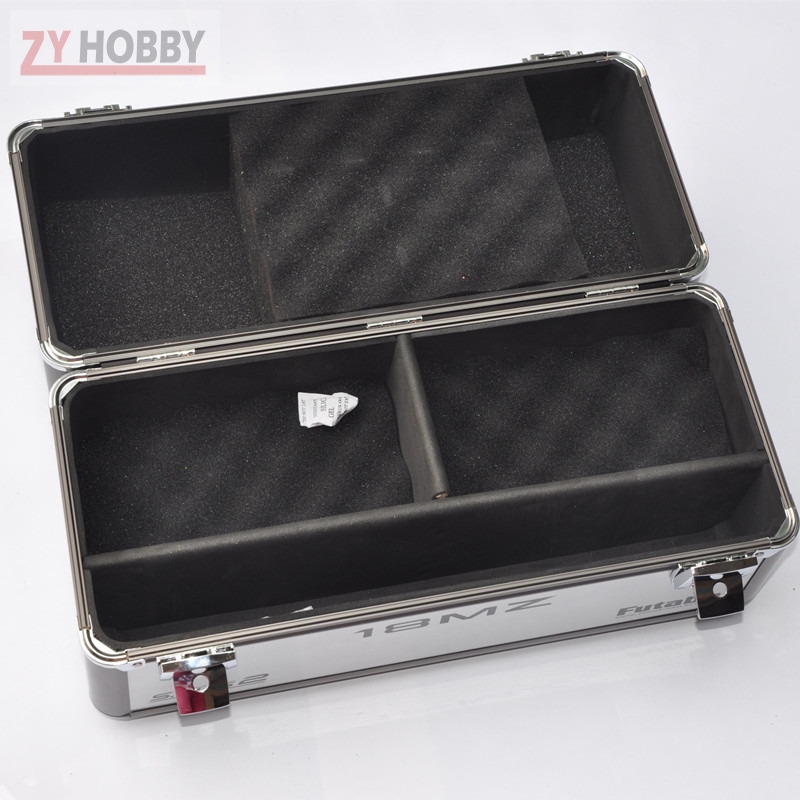 Double Layer Easy Carry Aluminum Case For Futaba 18MZ 10C 8FG 8J