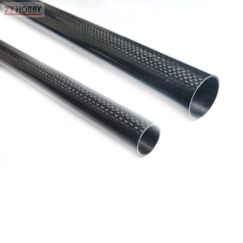 2pcs Length 1000mm Diameter 4mm~32mm Carbon Fiber Tube