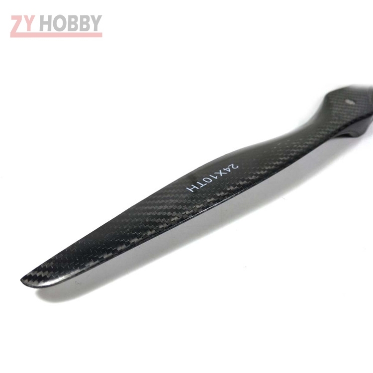 24 x 10inch Strong Carbon Propeller for Gas Airplane -ZYHOBBY