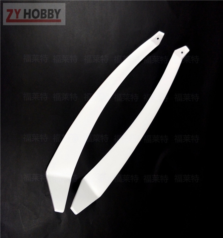 F3A Carbon Fiber Landing Gear White Color For 90 to 170 Grade RC