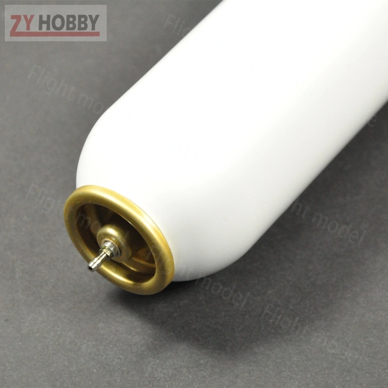 89cc White Pressure Air Fuel Tank For RC Airplane