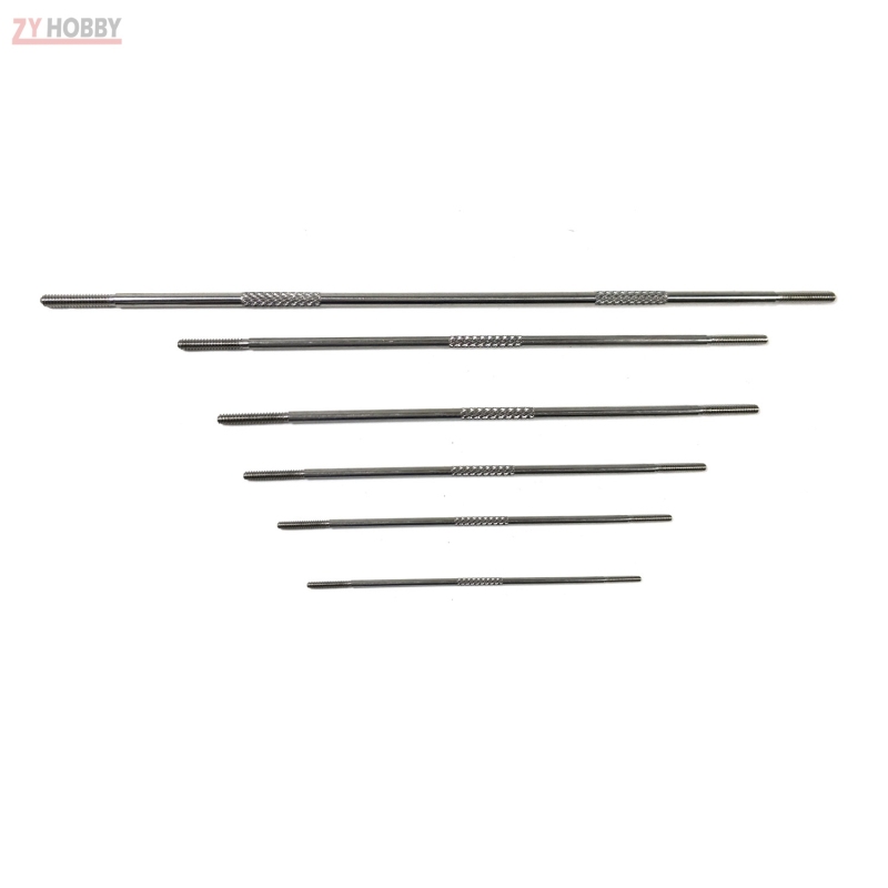 5pcs M2 Metal Push-pull Rods 60mm 90mm 150mm For RC Airplane Stable Connection Rod