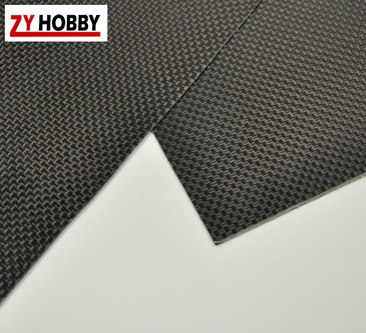 1mm Thickness Carbon Fiber Plate/Panel/Sheet Glossy 3K Plain Weave