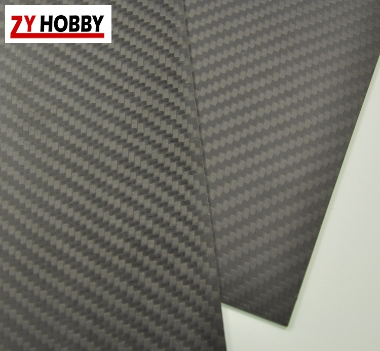 1.6mm Thickness Matte Surface Carbon Fiber Plate Multi-size