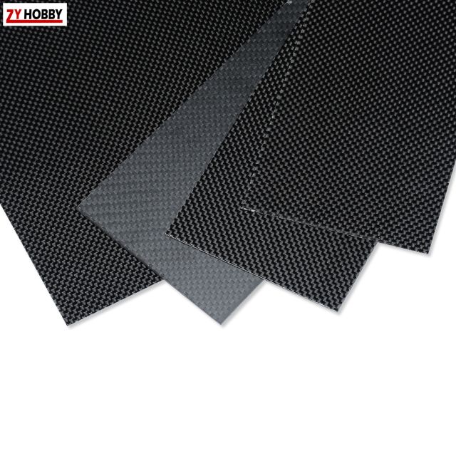 0.5mm Thickness Carbon Fiber Plate/Panel/Sheet 3K Plain Weave Glossy