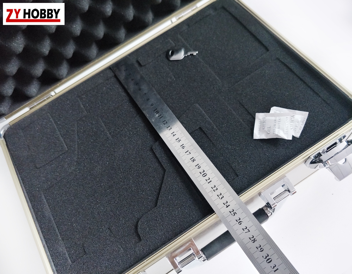 Portable Carry Aluminum Remote Control Case for Futaba 7PX Anti