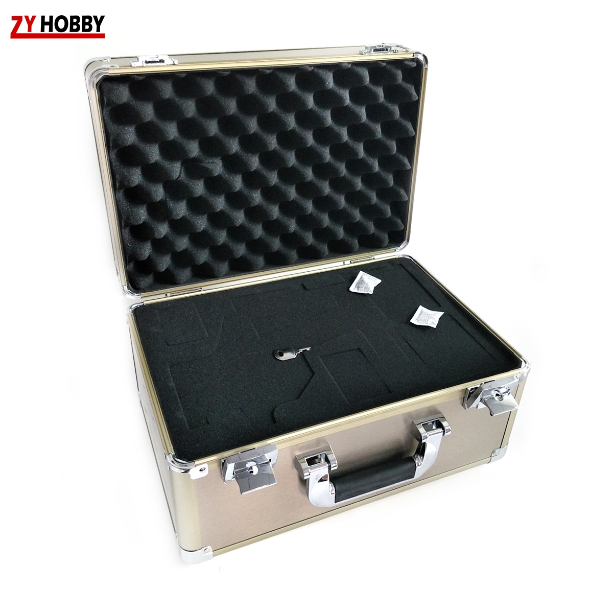 Portable Carry Aluminum Remote Control Case for Futaba 7PX Anti