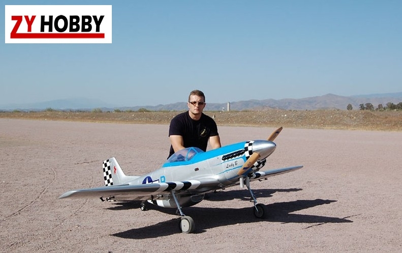 Mustang 96inch/2438mm 100cc Gasoline RC Model Airplane 3D Aerobatic Aircraft