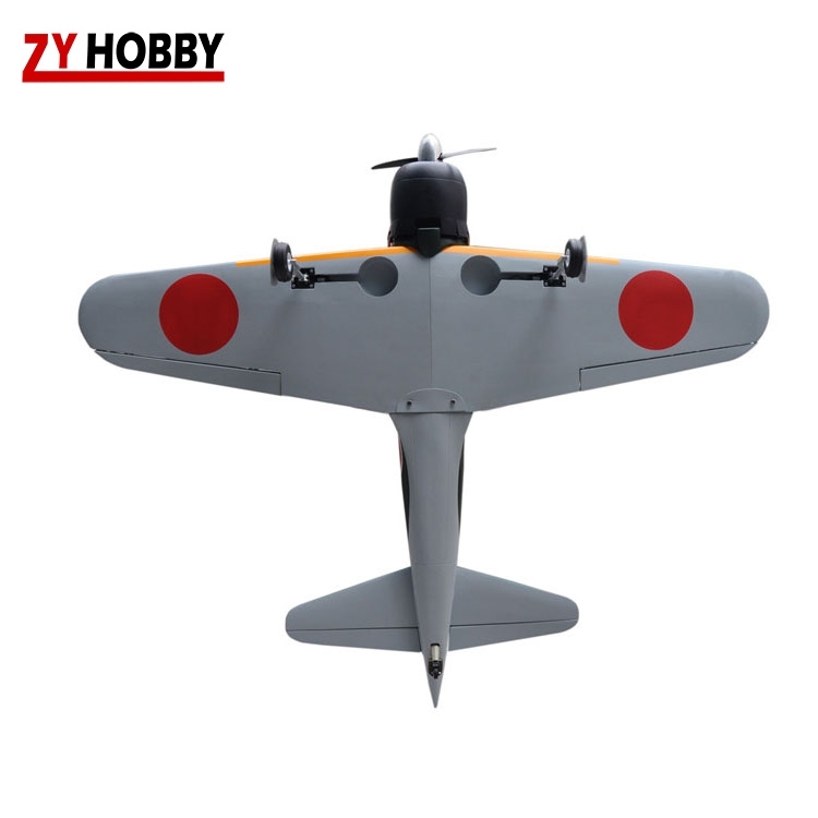 Zero Fighter 53.5inch/1360mm 46E Scale RC Electric Plane Fiberglass Aircraft