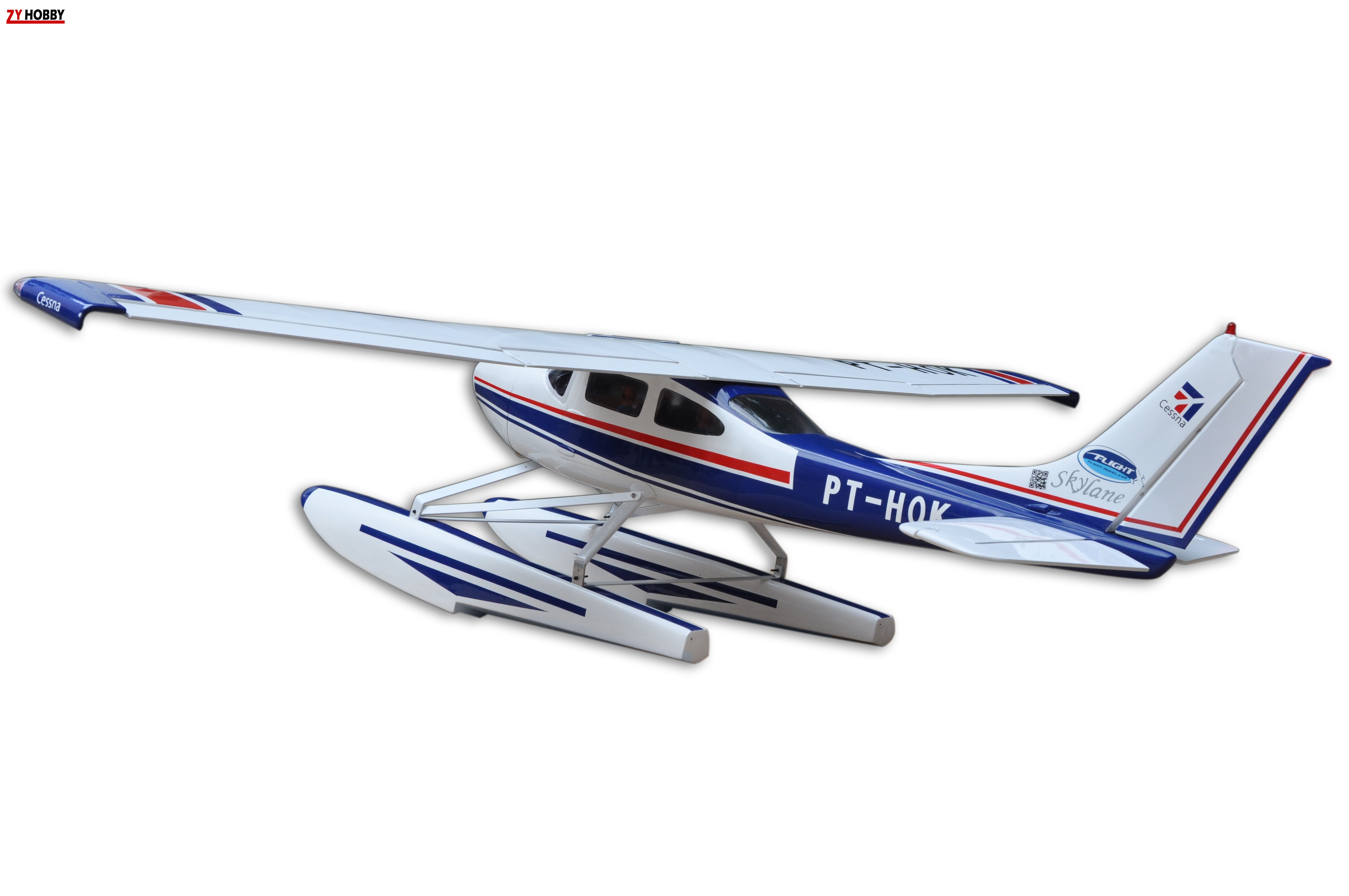 Amphibious Cessna-182 67.3inch/1720mm RC Airplane Model 60 Class