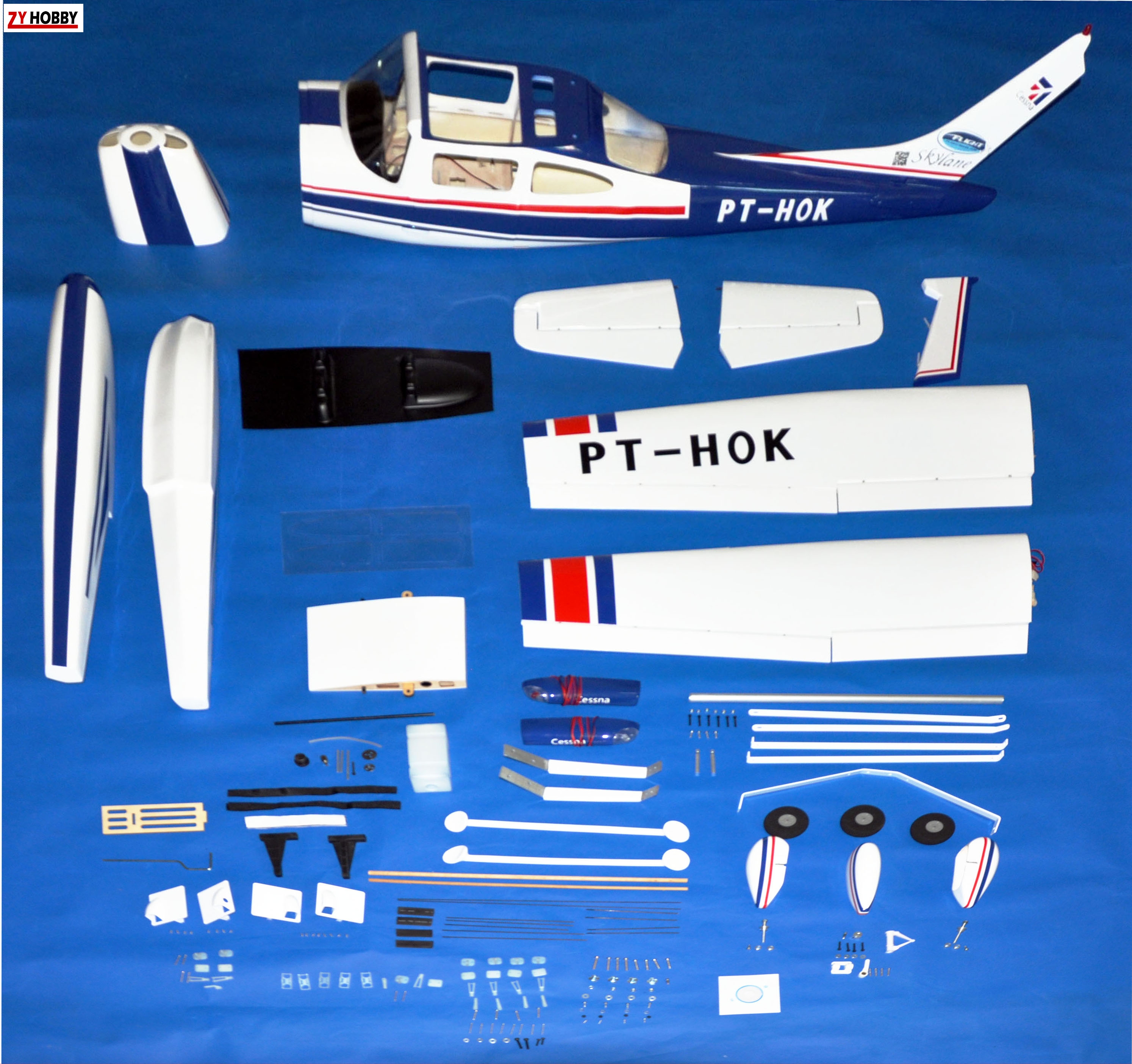 Amphibious Cessna-182 67.3inch/1720mm RC Airplane Model 60 Class