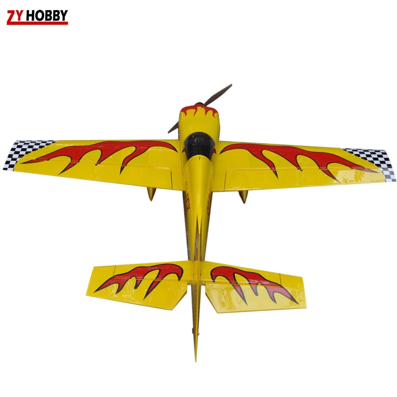 Yellow Slick 70inch 70E Balsa wood  3D EP ARF