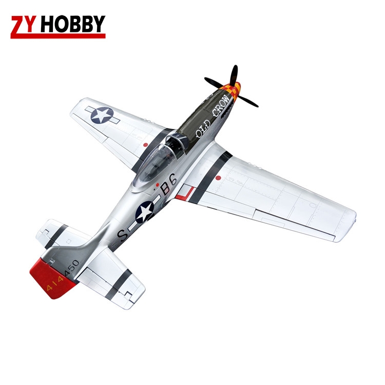 P-51 Mustang 68inch 20CC Electric/Gasoline Composite Fuselage