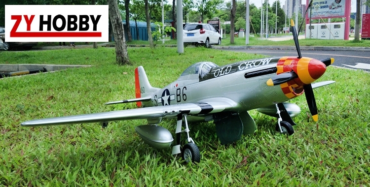 P-51 Old Crow Mustang 68inch 20CC EP/GP ARF