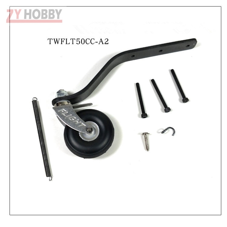 Carbon Fiber Tail Wheel for Landing Gear Use in 20CC ~100CC  Plane