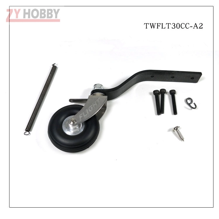 Carbon Fiber Tail Wheel for Landing Gear Use in 20CC ~100CC  Plane