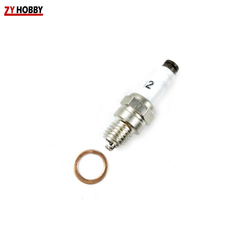 RCEXL 1/4-32 Spark Plug for Ignition Nitro Engine Turned Gasoline