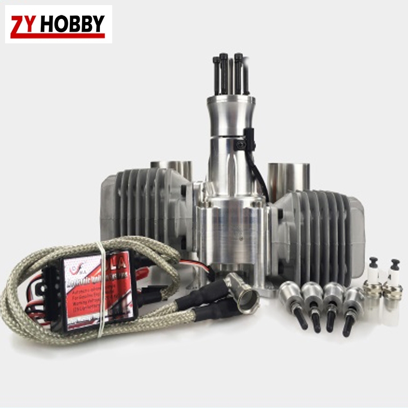 DLA116 Twin CNC Engine W/Twin Ignition & Muffler