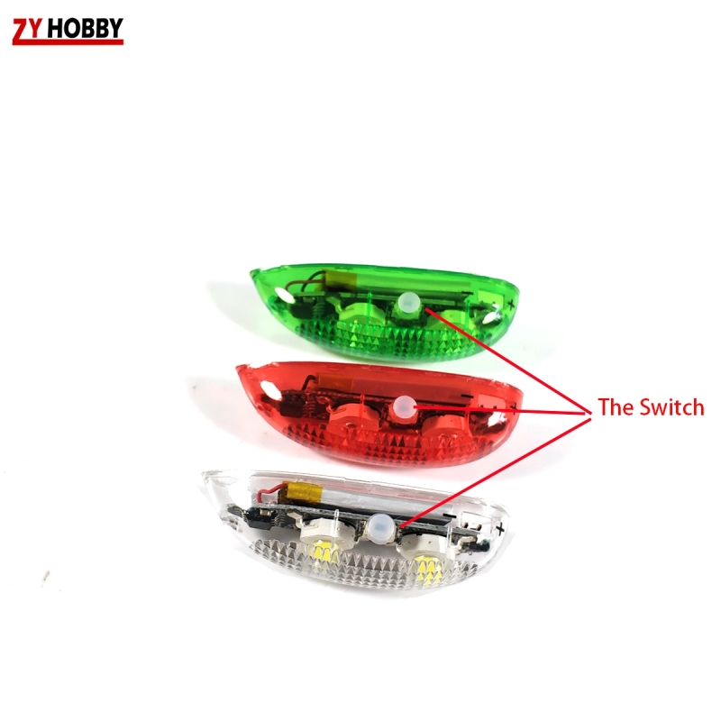 Easylight Chargable White/Red/Green LED Lights Ver2