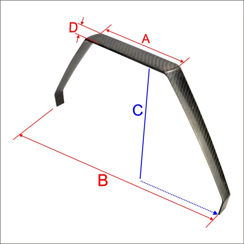 Carbon Fiber Landing Gear Undercarriage For Extra 260# 26-35CC  - US Stock