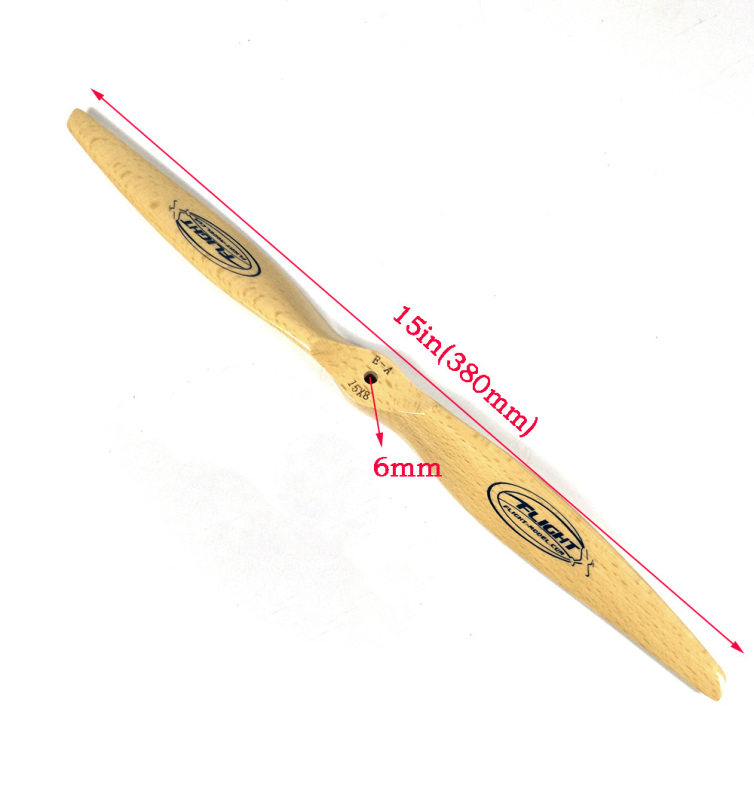 15x8 Flight Model Electric Wooden Propeller  - US Stock