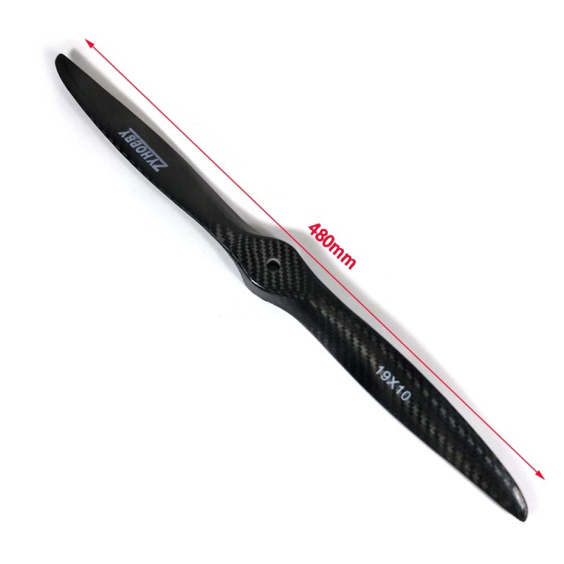 19 x 10 inch Carbon Fiber Propeller  Prop for Gas Engine  - US Stock