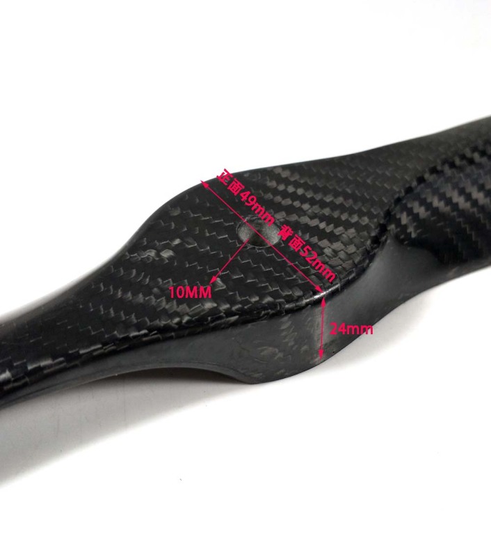 24 x 8 inch  ZYHOBBY Carbon Fiber Propeller for Gas Engine  - US Stock