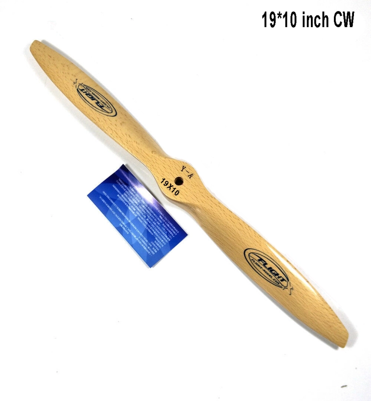 19 x 10 inch  Flight Model Gas Powered Beech wood Propeller  - US Stock