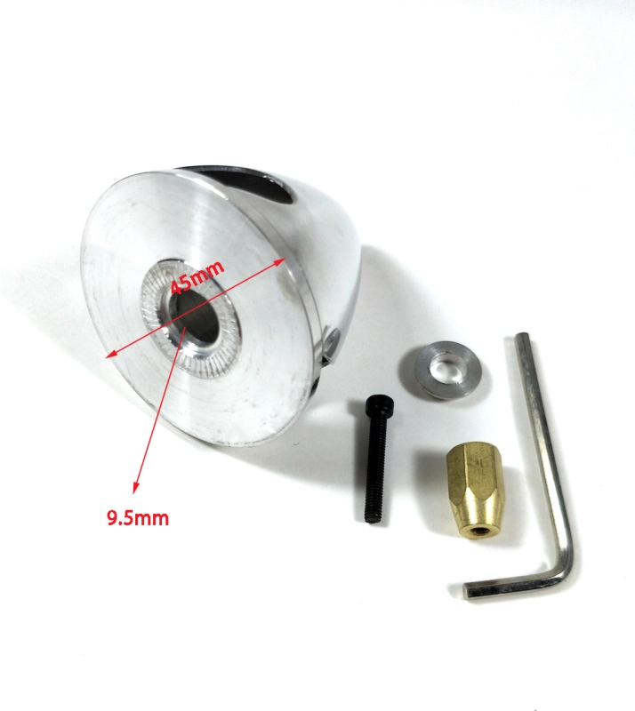 1.75inch / 3 Blades Aluminium Alloy  Propeller Spinners