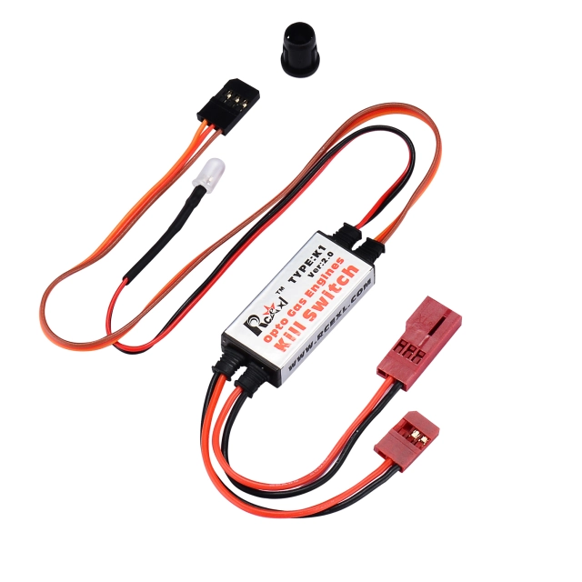 Rcexl Opto Gas Engine Kill Switch Include Futaba Plug,Rcexl Ignitions ...