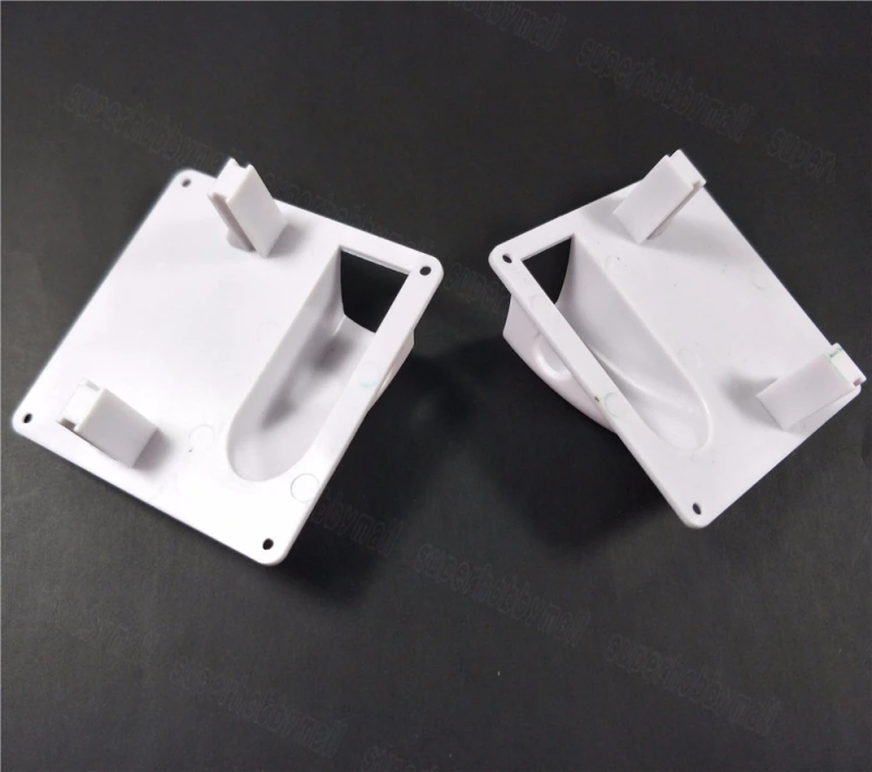 1Pair Plastic White RC Servo Covering Plate Cover Board