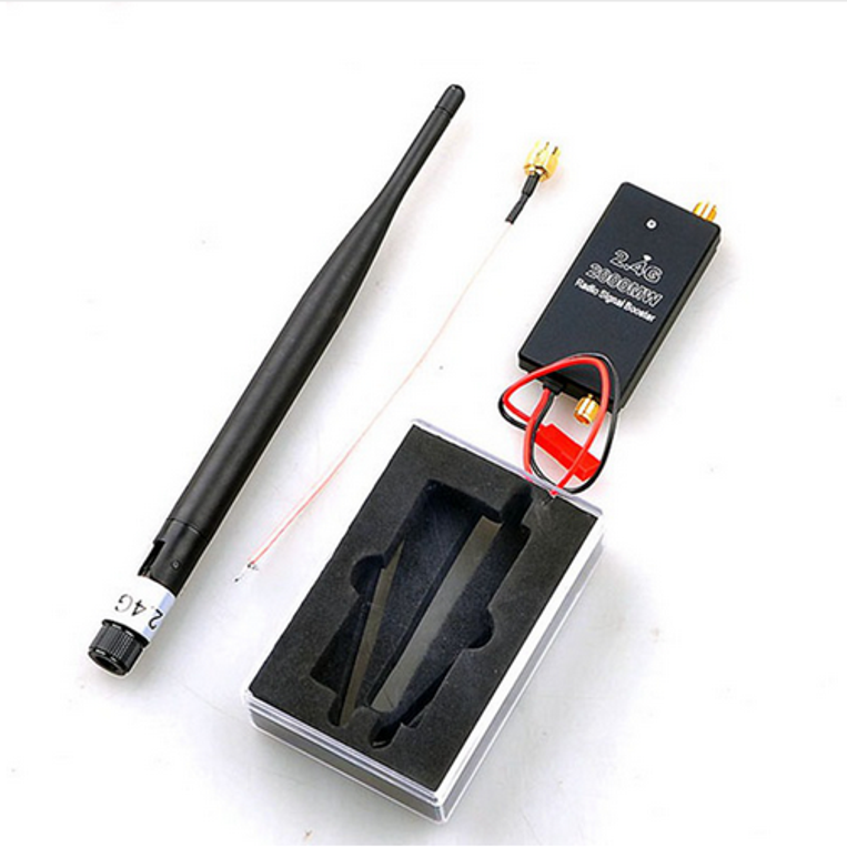 Booster Radio Rig 2.4G 2000mW Mini Radio Signal Booster Range FPV Extend,Accessories