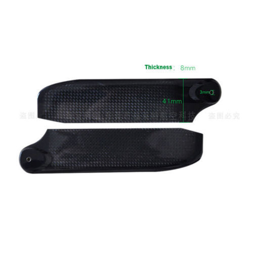 160mm Carbon Fiber Tail Blades