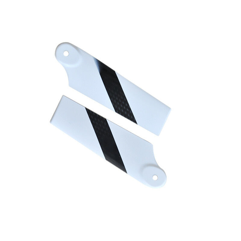 92mm White Carbon Fiber Tail Blades for RC Helicopter
