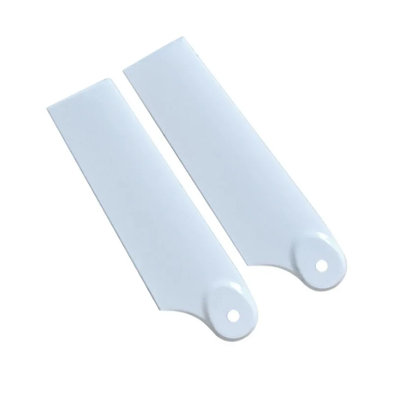 92mm White Carbon Fiber Tail Blades for RC Helicopter